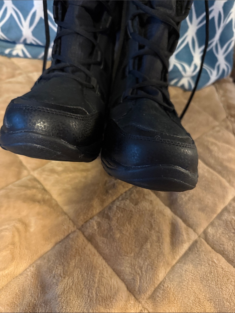 Columbia Ice Maiden II Women's Black Faux-Fur Lace-Up Winter Boots - Picture 7 of 11